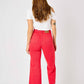 Judy Blue - High Waist Garment Dyed Tummy Control Wide Leg Cropped Jeans