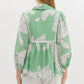 Entro - Sweet & Scalloped Floral Blouse
