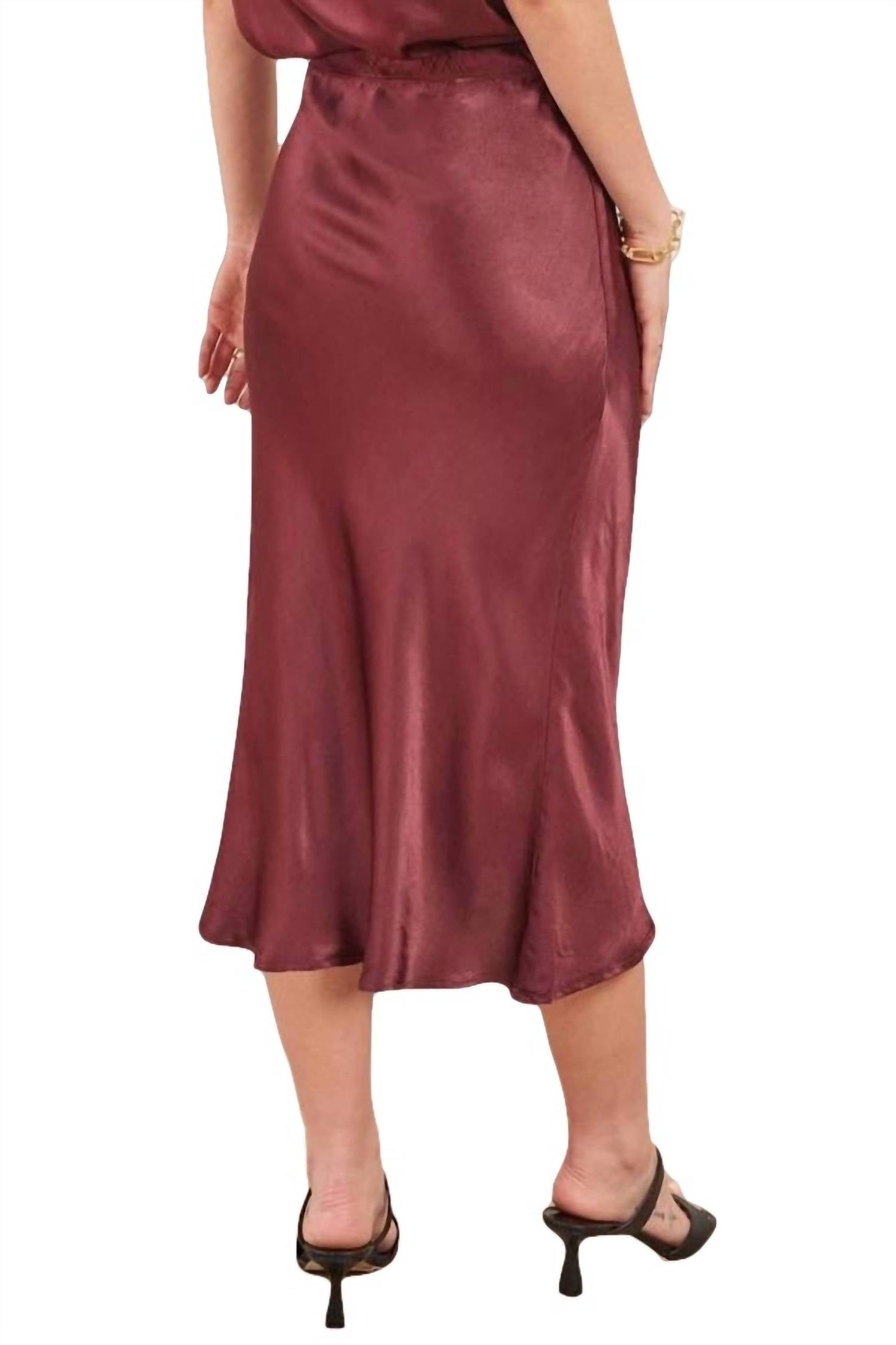 Lamade - DORIT SILKY SLIP SKIRT