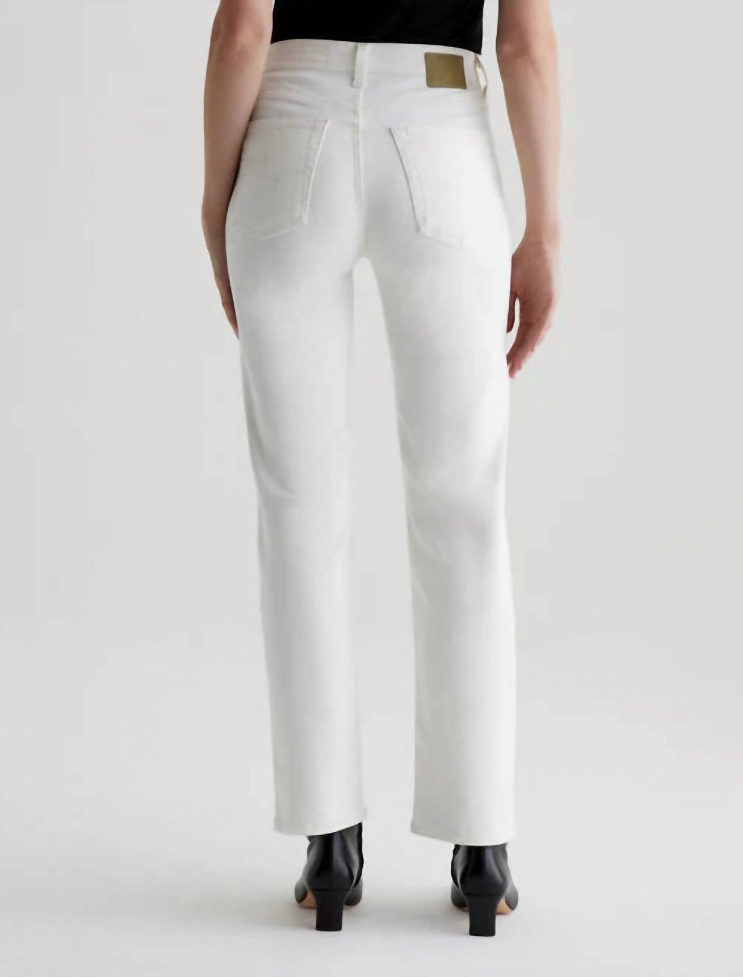 Ag Jeans - Brinley Mid-Rise Straight Jeans