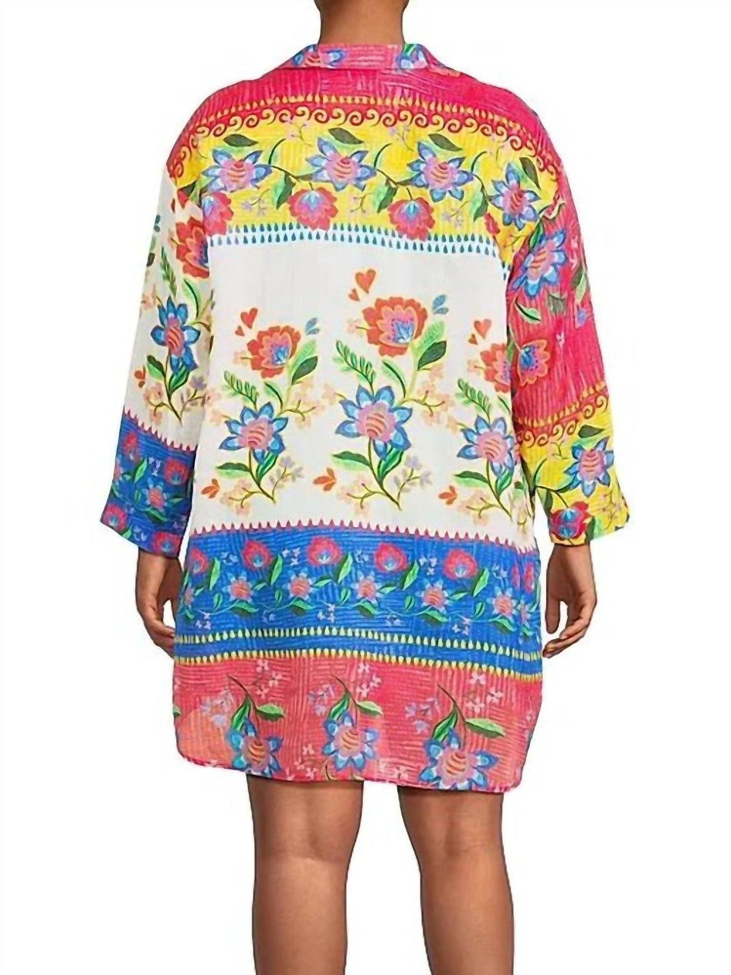 Johnny Was - WOMEN'S RUMBA BUTTON DOWN SHIRT DRESS PLUS