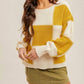 Hem & Thread - Oakley Checker Print Boat Neck Top