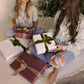 Chaudoin Creations - Ginger Christmas Tinsel Tree Sweatshirt