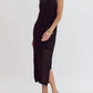 Entro - Knit Sleeveless Midi Dress