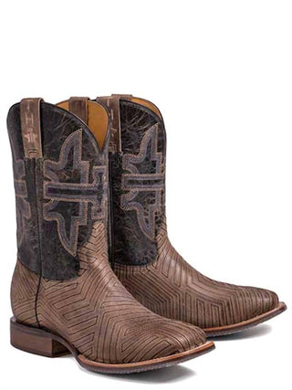 Tin Haul - Men's Rowdy With American Rodeo Sole Boots