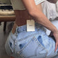 Aligrace - Allysa Tilted Split Jeans