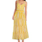 Mo Maya - Le Soleil Stripe Print Maxi Skirt