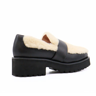All Black - Women's Sherpa Loafer