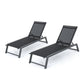 Myers Modern Chaise Lounge Set With Adjustable Back