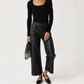 Agolde - Ren Straight Leather Pant Detox