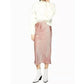 Topshop - Bias Stripe Satin Slip Midi Slip Skirt