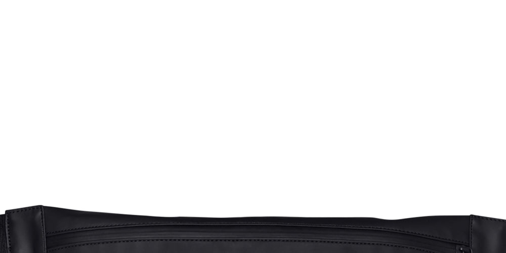 Pochete Rains Masculina Zip Top Preta Tamanho Regular