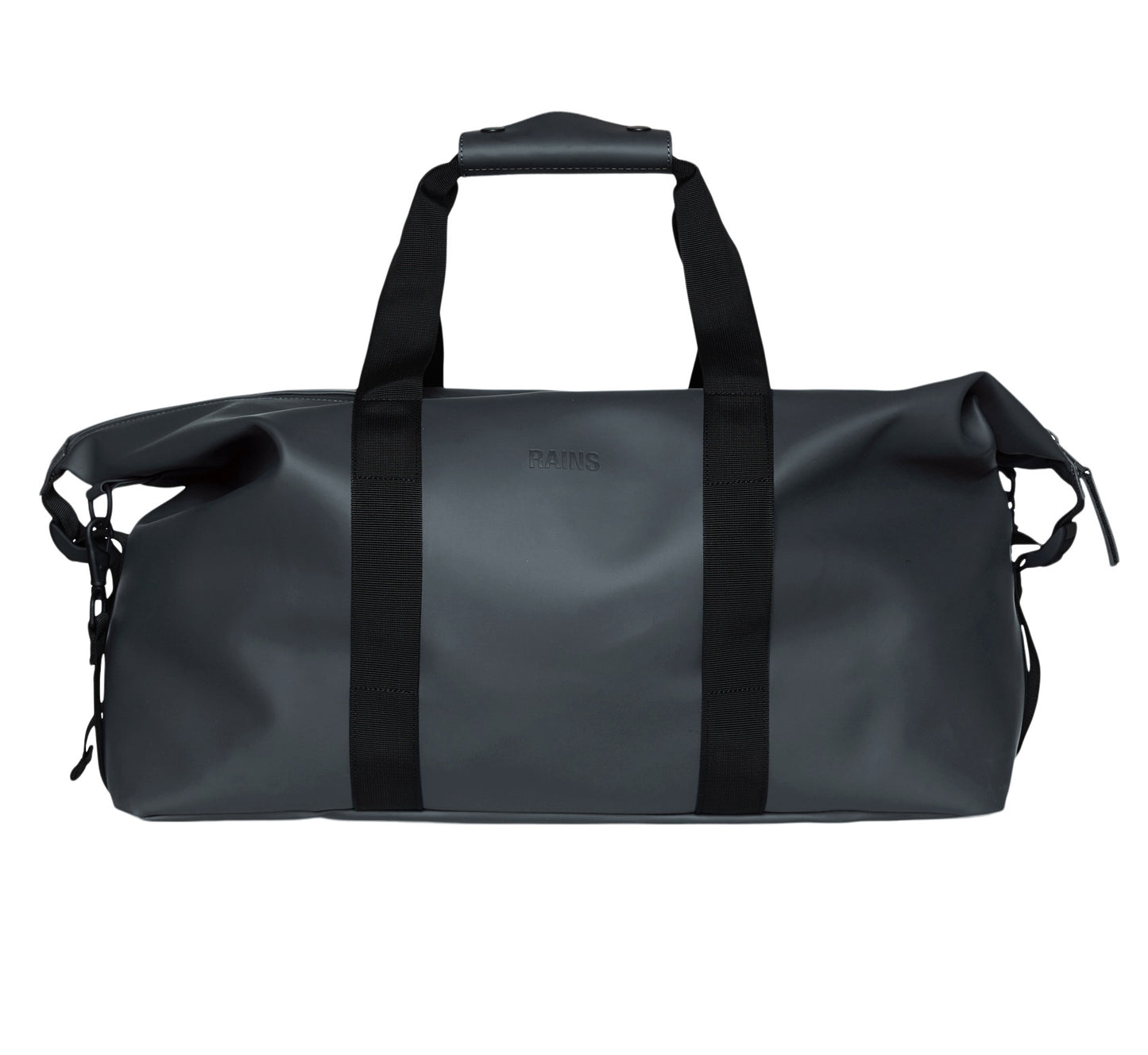 Bolsa de viagem Rains para fim de semana masculina, cinza, tamanho regular