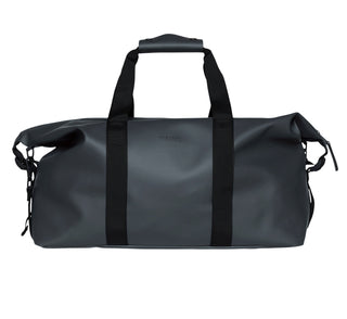 Bolsa de viagem Rains para fim de semana masculina, cinza, tamanho regular