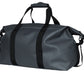 Bolsa de viagem Rains para fim de semana masculina, cinza, tamanho regular