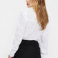 VERO MODA Shorts Jeans Feminino Preto Tamanho Médio