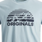 Camiseta masculina Jack &amp; Jones com estampa gráfica e gola redonda, manga curta, vermelha escura, tamanho médio
