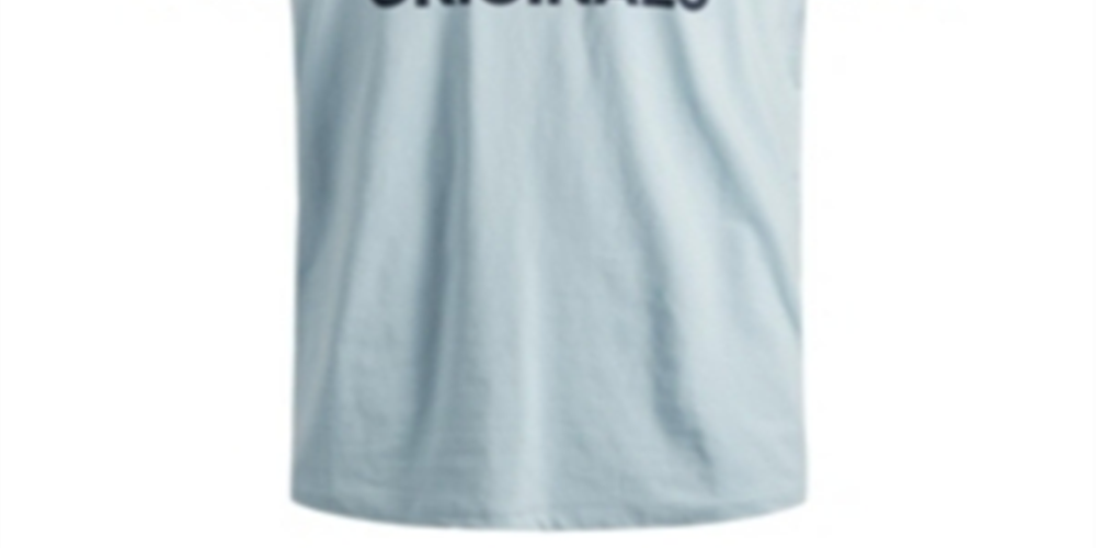 Camiseta masculina Jack &amp; Jones com estampa gráfica e gola redonda, manga curta, vermelha escura, tamanho médio
