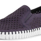 Tênis Tulip Slip-On Azul Marinho Tamanho 10 EUA Ilse Jacobsen