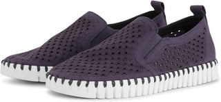 Tênis Tulip Slip-On Azul Marinho Tamanho 10 EUA Ilse Jacobsen