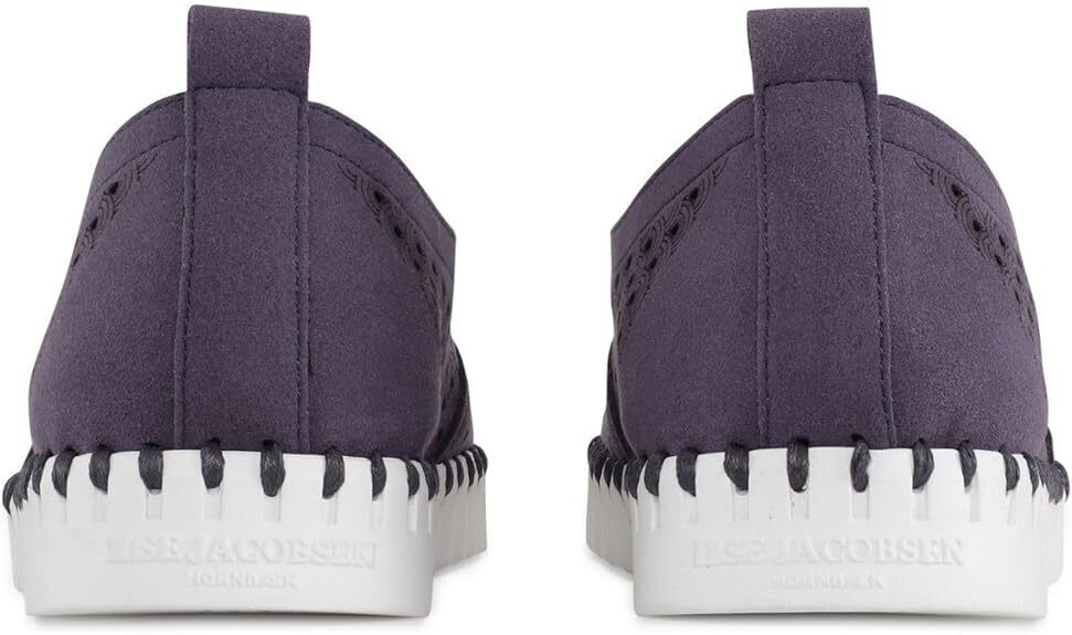 Tênis Tulip Slip-On Azul Marinho Tamanho 10 EUA Ilse Jacobsen