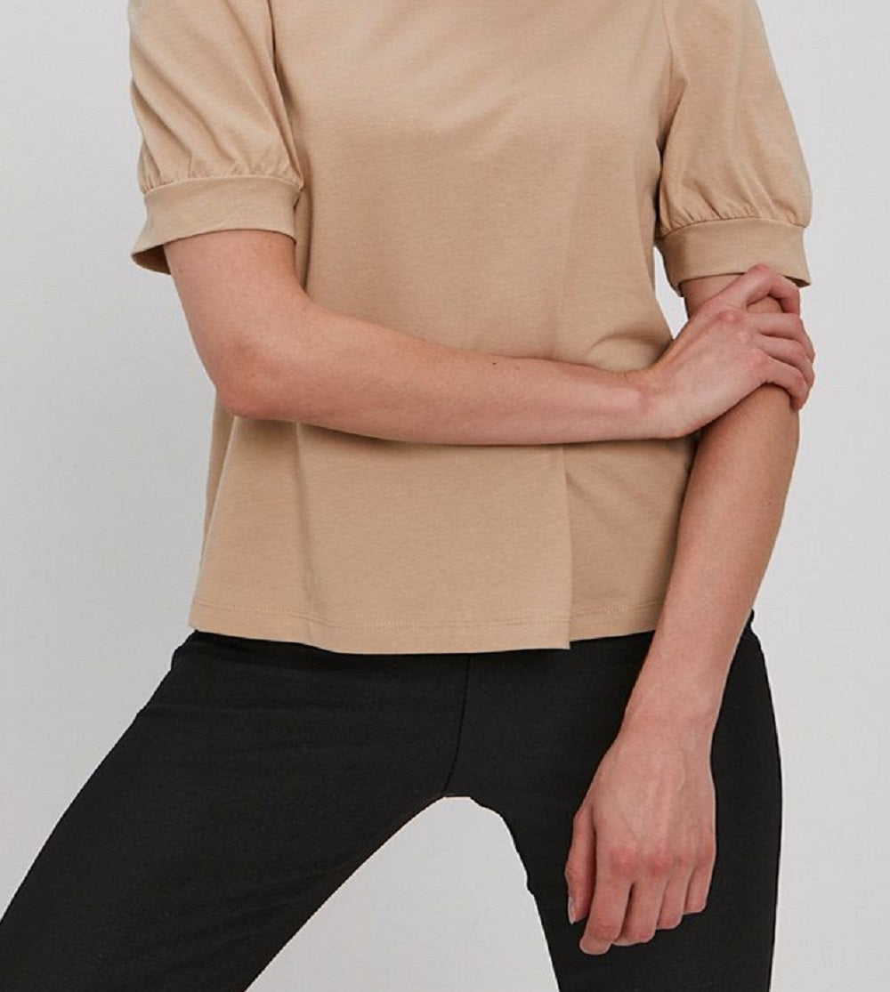 Camiseta feminina VERO MODA marrom tamanho pequeno