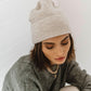 Gorro canelado Zooey feminino VERO MODA verde tamanho único