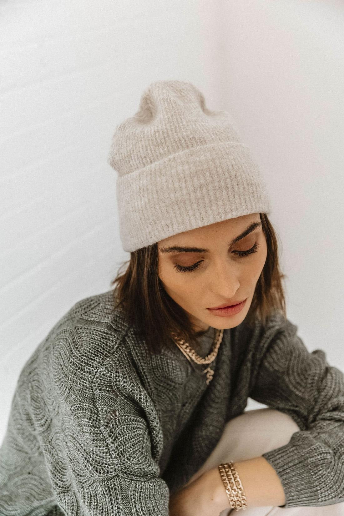 Gorro canelado Zooey feminino VERO MODA verde tamanho único