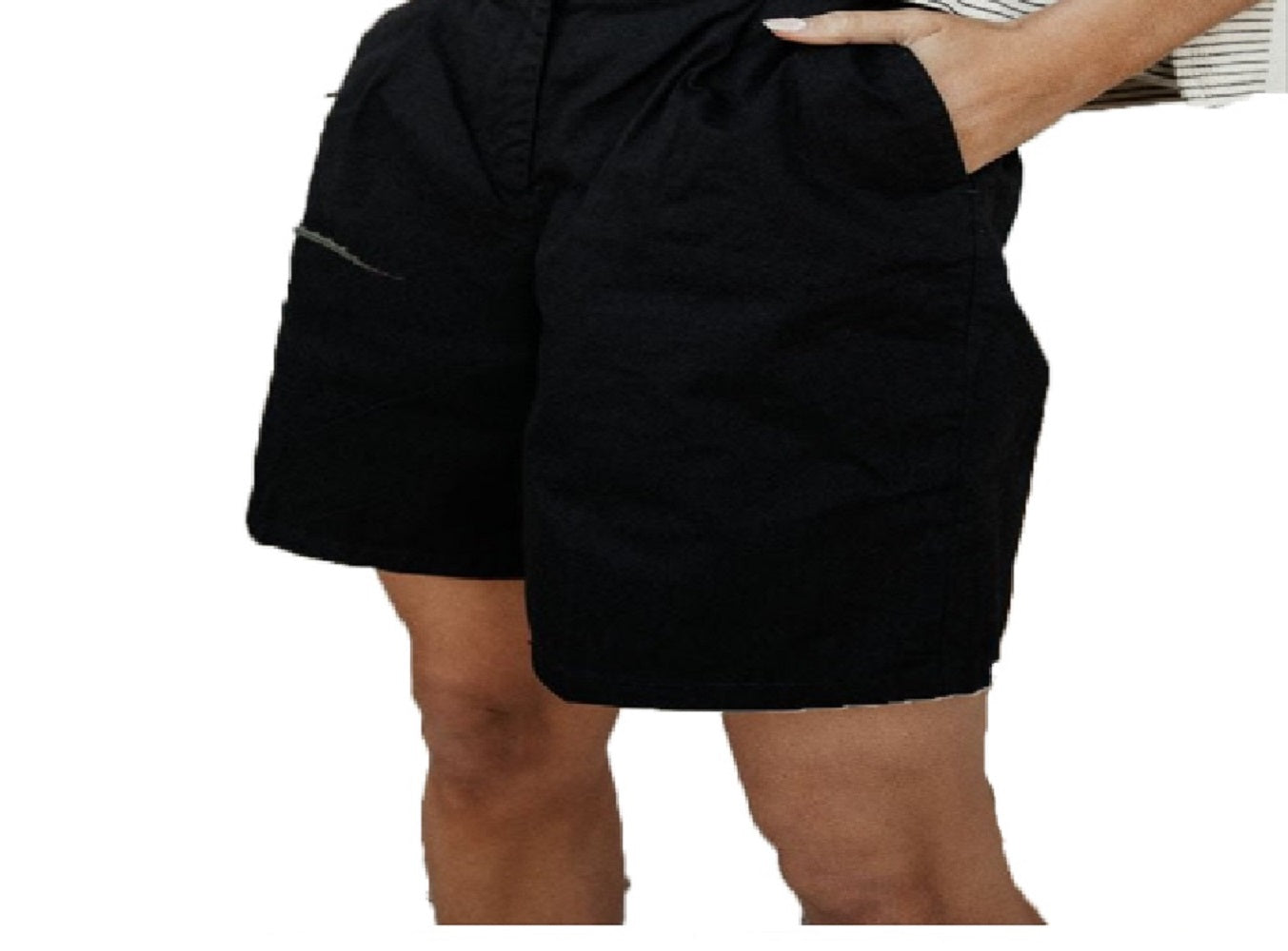 VERO MODA Shorts Caterina Woven Masculino Preto Tamanho X-G