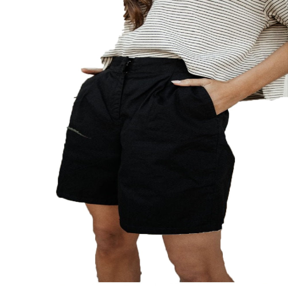VERO MODA Shorts Caterina Woven Masculino Preto Tamanho X-G