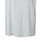 Camiseta feminina listrada Ava VERO MODA, azul, tamanho médio