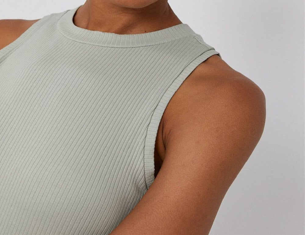 VERO MODA Top Feminino Cinza Tamanho Médio
