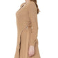 Vestido de malha Alexandria feminino VERO MODA marrom tamanho médio