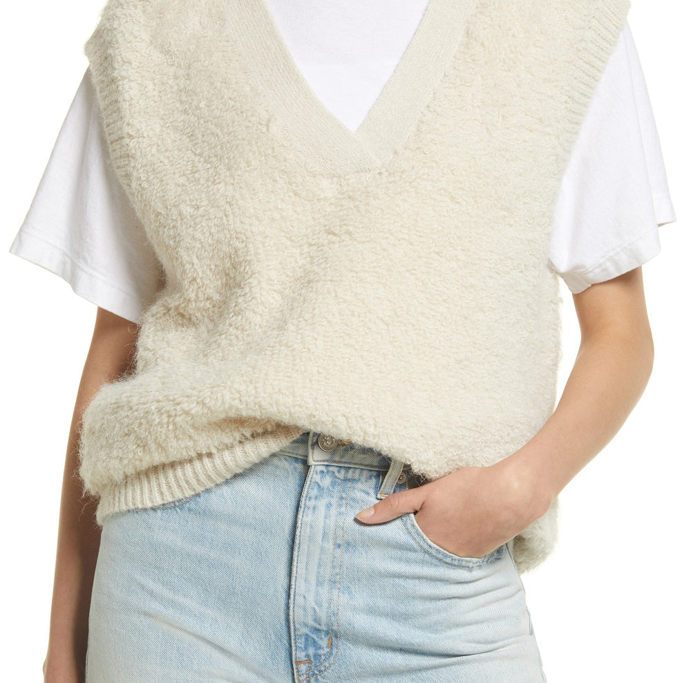 VERO MODA Colete Lucia Feminino Bege Tamanho Médio