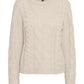 VERO MODA Suéter Feminino Marrom