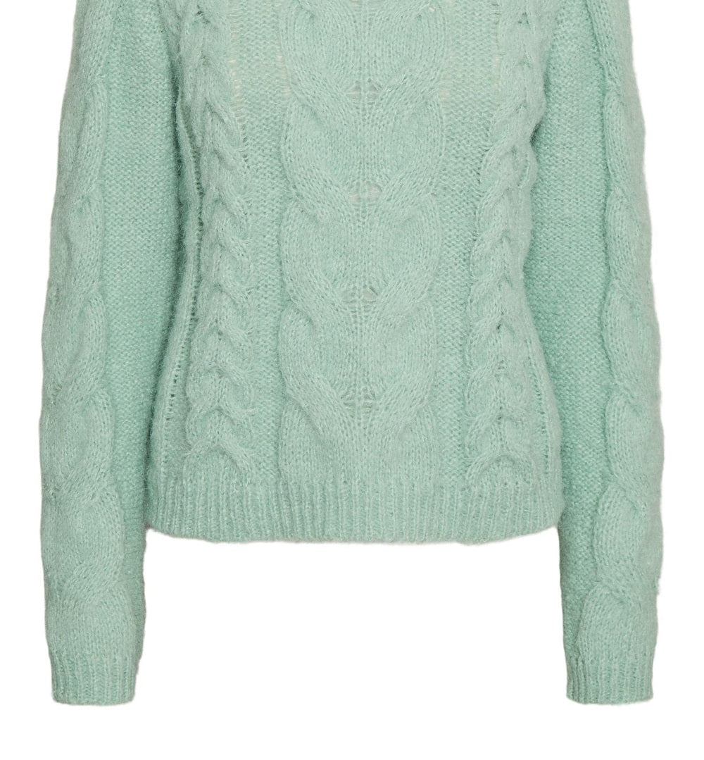 VERO MODA Suéter Feminino Verde Tamanho X-Grande