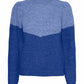 VERO MODA Suéter Lessa Feminino Azul