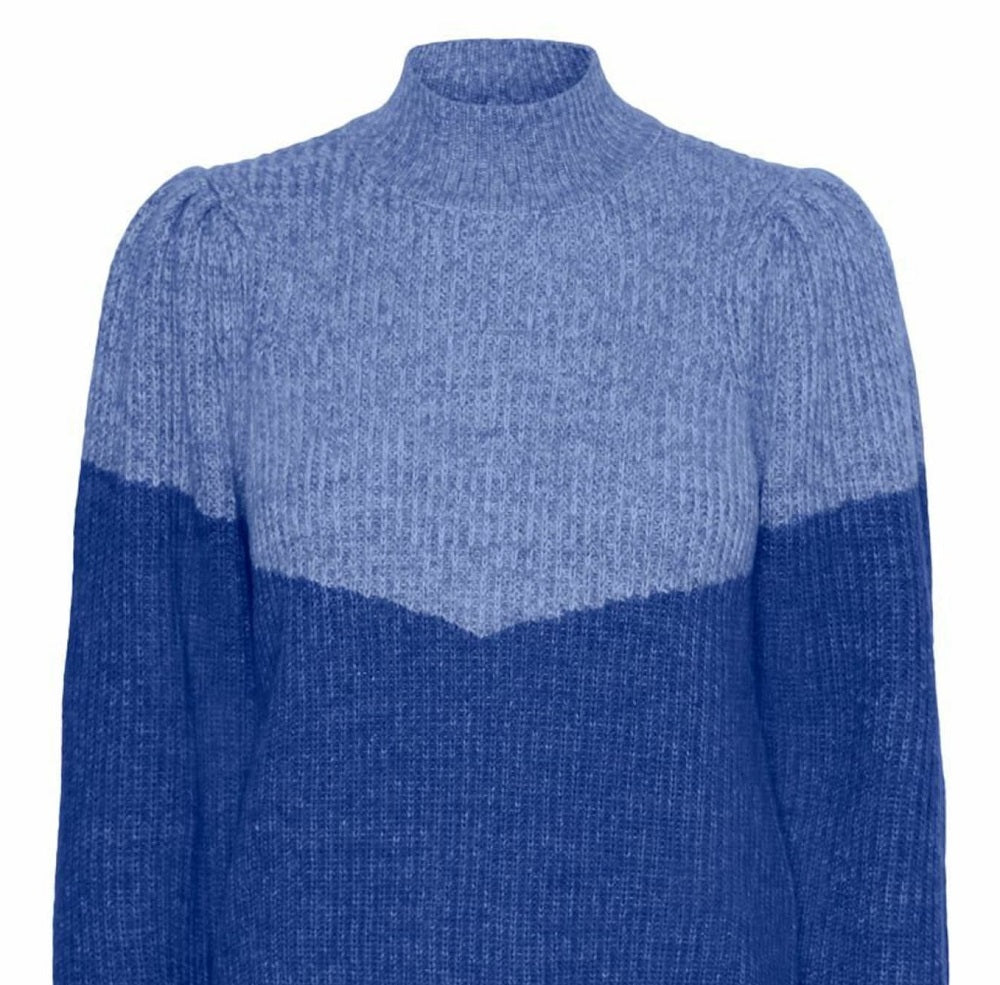 VERO MODA Suéter Lessa Feminino Azul