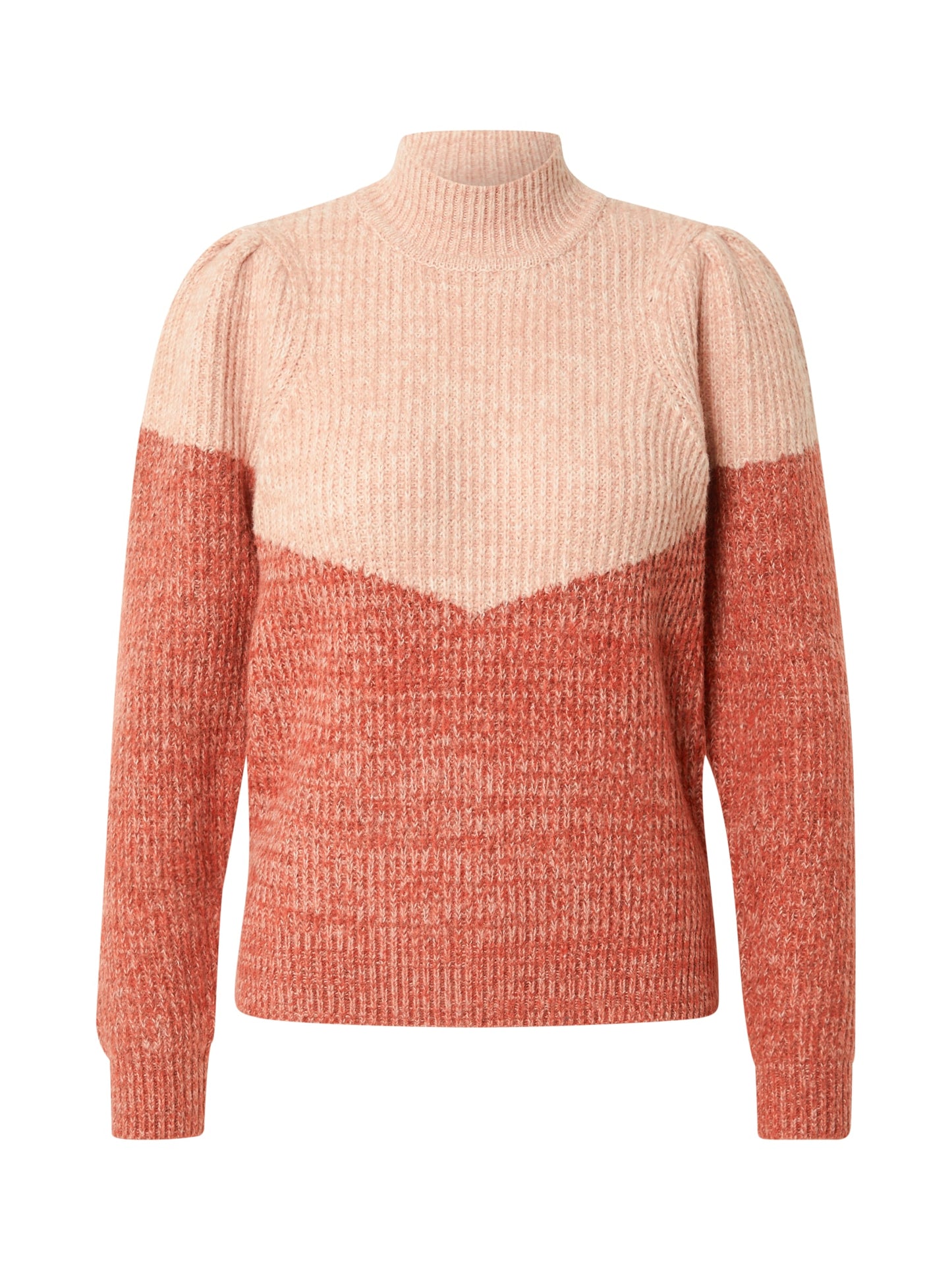 VERO MODA Pulôver de malha Lessa feminino marrom tamanho médio