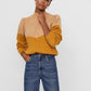 VERO MODA Suéter Feminino Marrom