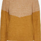 VERO MODA Suéter Feminino Marrom