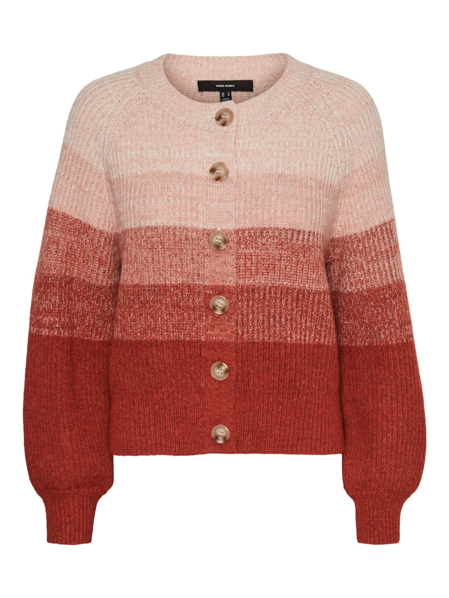 Cardigan feminino de malha VERO MODA rosa tamanho X-Large