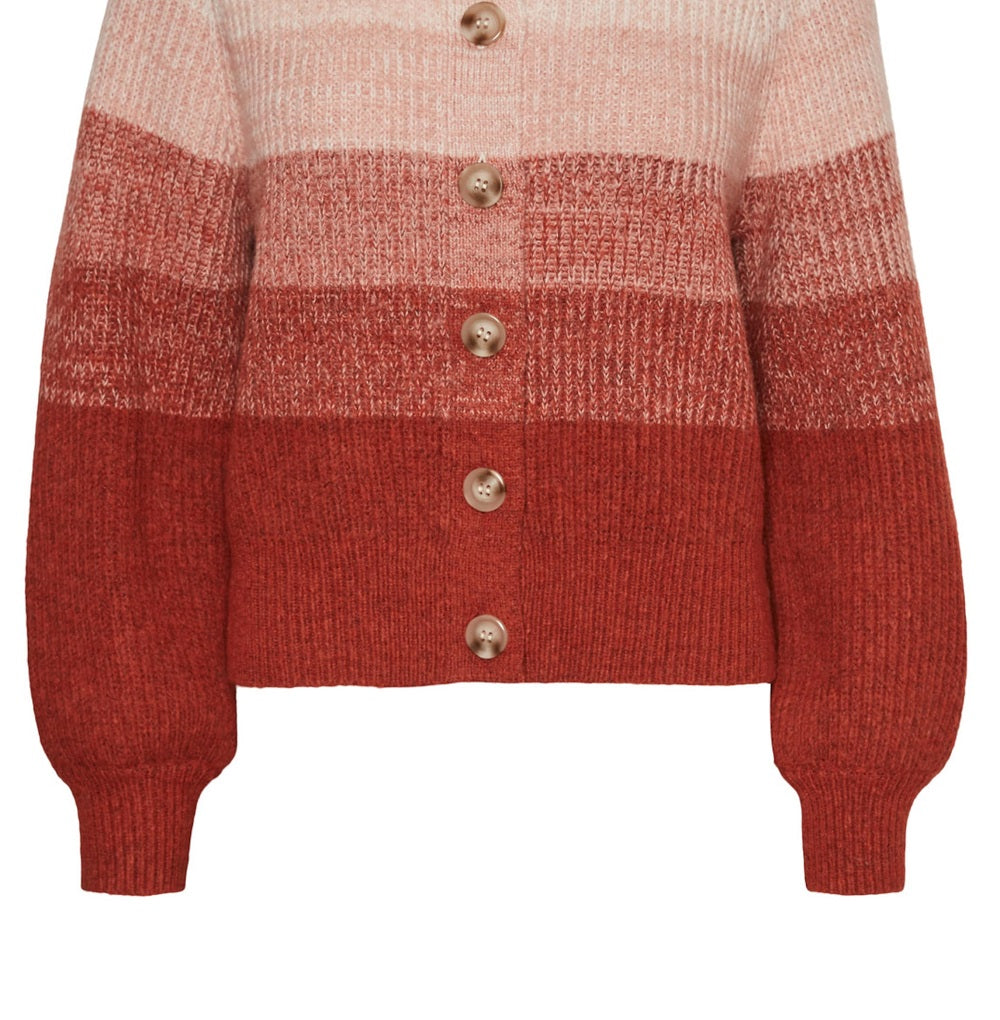 Cardigan feminino de malha VERO MODA rosa tamanho X-Large