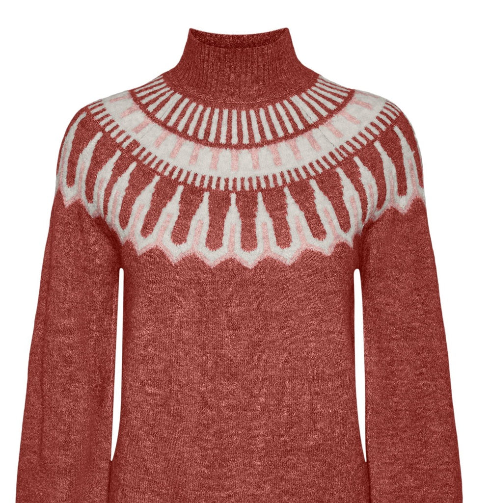 VERO MODA Suéter Feminino Vermelho Tamanho X-S