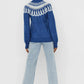 VERO MODA Suéter Feminino Azul
