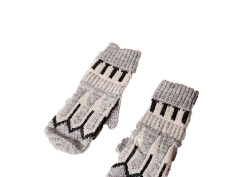 VERO MODA Luvas Cory Masculinas Cinza Tamanho Regular