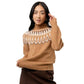 VERO MODA Suéter Amora feminino marrom