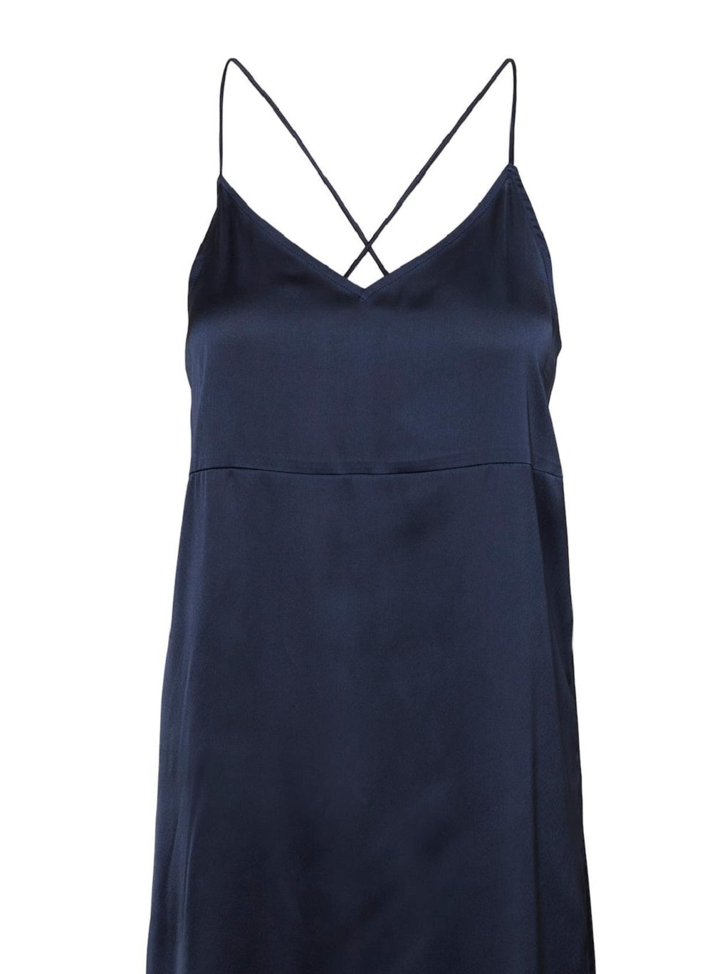 Vestido curto feminino VERO MODA Serein azul
