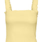 VERO MODA Top Feminino Amarelo