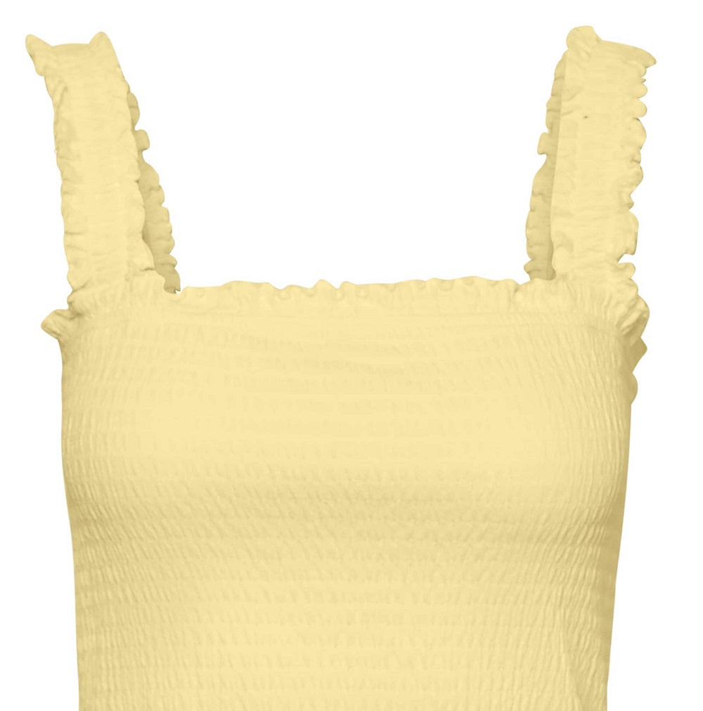 VERO MODA Top Feminino Amarelo